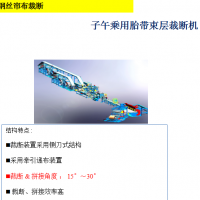 桂林中昊子午乘用胎帶束層裁斷機(jī)